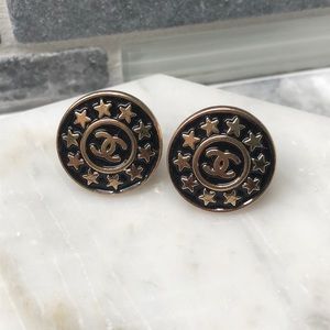 Repurposed Button Earrings